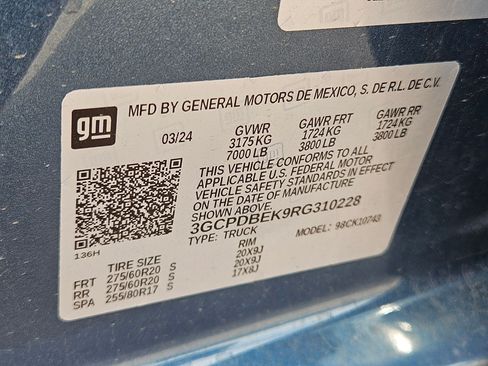 Certified 2024 Chevrolet Silverado 1500 Custom AWD/4WD image 29