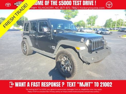 Used 2019 Jeep Wrangler Unlimited Sport S AWD/4WD image 1