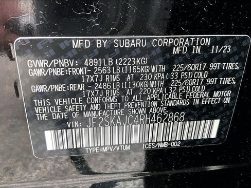 Used 2024 Subaru Forester Wilderness AWD/4WD image 29