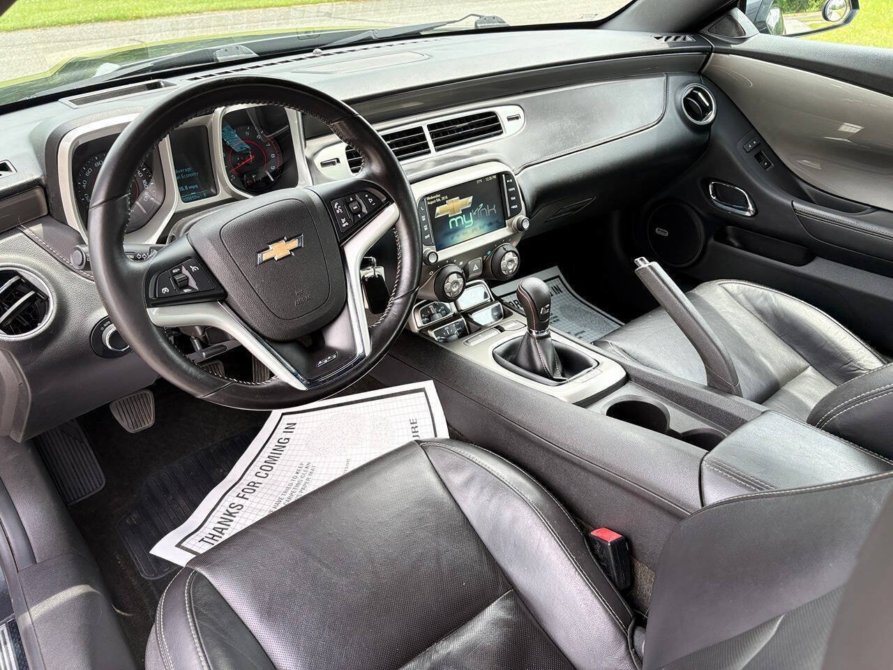 Used 2013 Chevrolet Camaro SS w/ RS Package RWD image 8