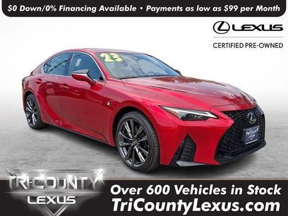Certified 2023 Lexus IS 350 F Sport w/ Memory Package