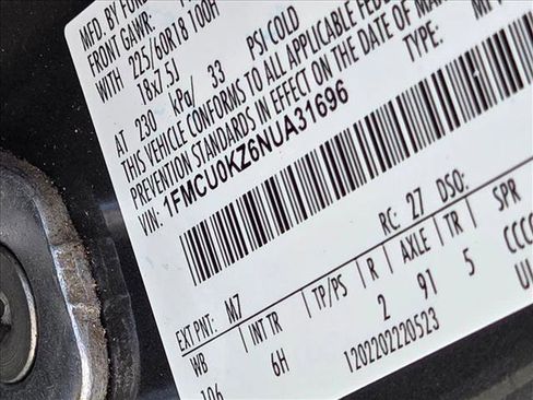 Used 2022 Ford Escape SEL w/ Technology Package image 24