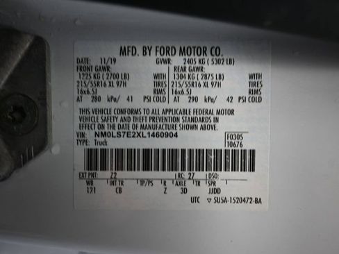 Used 2020 Ford Transit Connect XL image 48