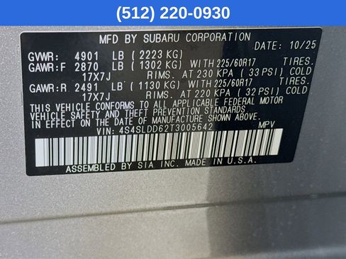 Used 2026 Subaru Forester Premium AWD/4WD image 41