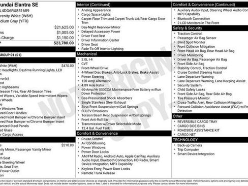 Used 2024 Hyundai Elantra SE FWD image 32