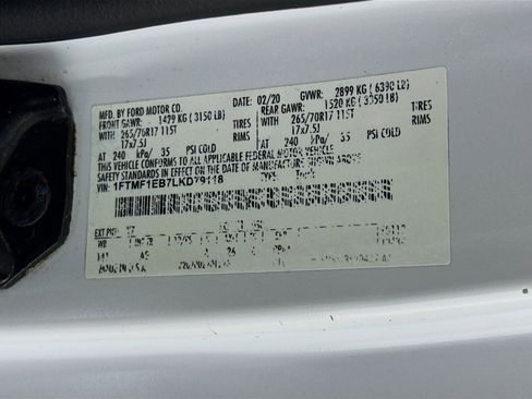 Used 2020 Ford F150 XL w/ Equipment Group 101A Mid image 33