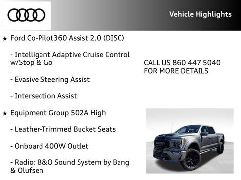 Used 2022 Ford F150 Lariat w/ Equipment Group 502A High AWD/4WD image 16