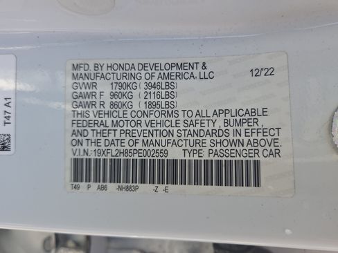 Used 2023 Honda Civic Sport image 21