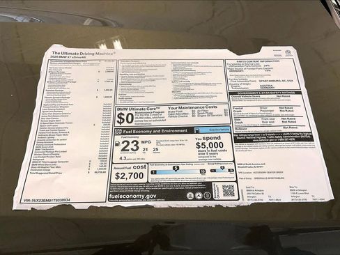 New 2026 BMW X7 xDrive40i w/ M Sport Package image 19