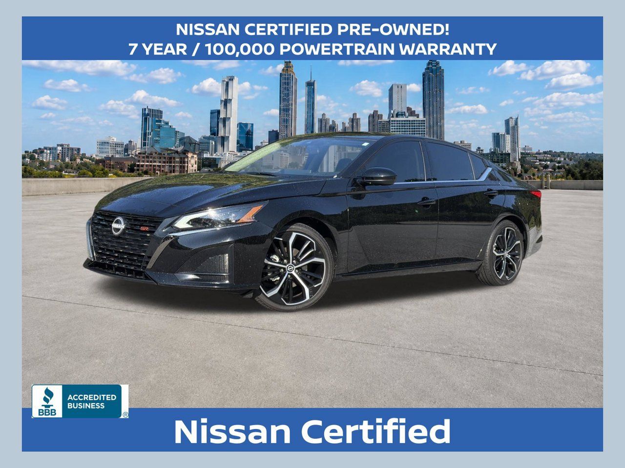 Certified 2025 Nissan Altima 2.5 SR w/ SR Premium Package FWD 360° Tour