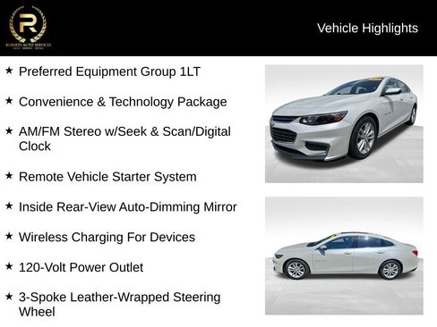 Used 2016 Chevrolet Malibu LT FWD image 9