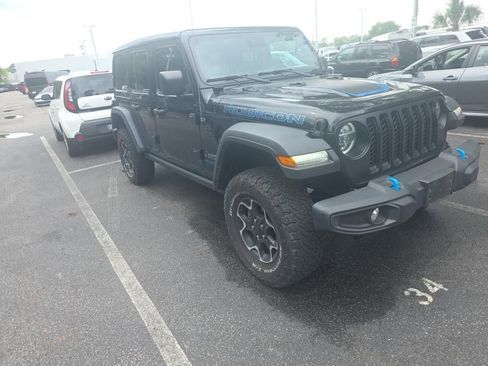 Used 2022 Jeep Wrangler Unlimited Rubicon 4xe w/ Cold Weather Group AWD/4WD image 1