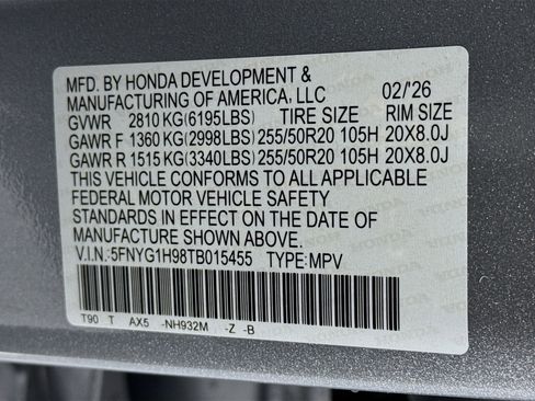 New 2026 Honda Pilot Black Edition image 35