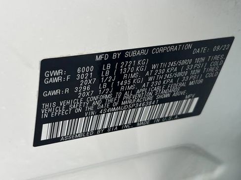 Used 2023 Subaru Ascent Limited w/ Technology Package image 36