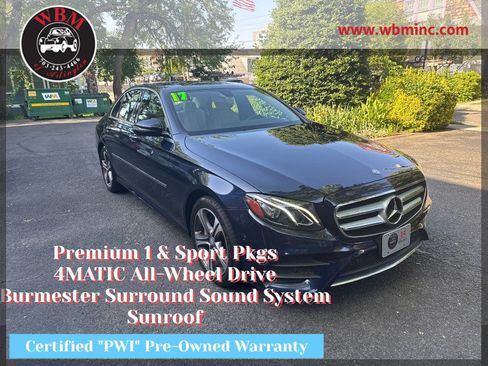 Used 2017 Mercedes-Benz E 300 4MATIC image 1