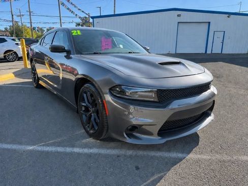 Used 2021 Dodge Charger R/T w/ Blacktop Package RWD image 1