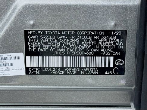 Used 2024 Lexus LS 500 w/ Interior Upgrade Package image 44