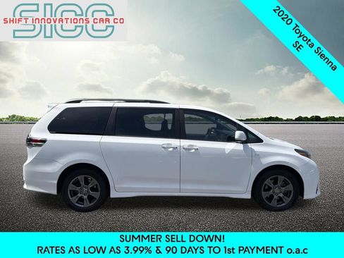 Used 2020 Toyota Sienna SE w/ SE Preferred Package AWD/4WD image 7