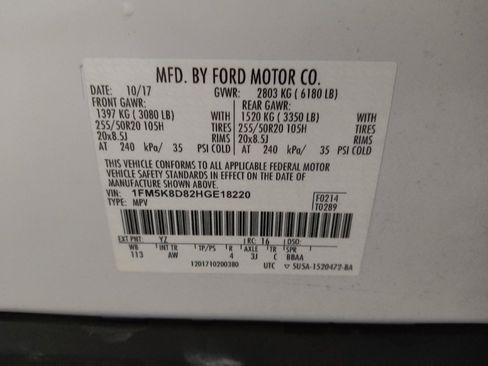 Used 2017 Ford Explorer XLT w/ Equipment Group 202A image 33