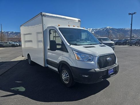 Used 2021 Ford Transit 350 DRW w/ Upfitter Package RWD image 3