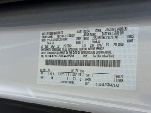 Used 2024 Ford Transit 350 XLT image 37