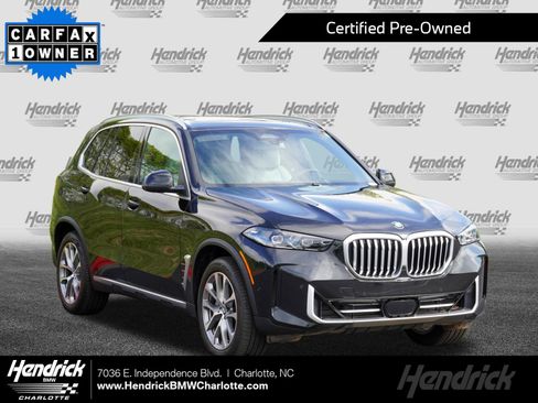 Certified 2024 BMW X5 xDrive40i w/ Premium Package AWD/4WD image 1