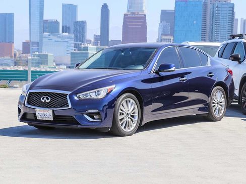 Used 2023 INFINITI Q50 Luxe w/ Cargo Package RWD image 2
