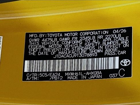 New 2026 Toyota Prius Plug-In Hybrid FWD image 28