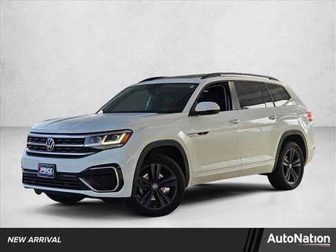 Used 2021 Volkswagen Atlas SE w/ Panoramic Sunroof Package image 1