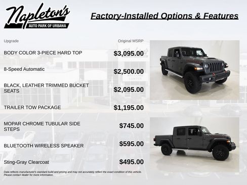 Used 2023 Jeep Gladiator Mojave w/ Trailer Tow Package AWD/4WD image 4