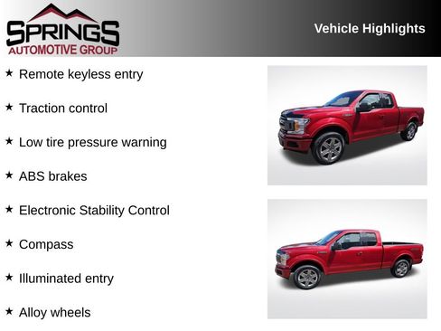 Used 2018 Ford F150 XLT w/ Equipment Group 301A Mid AWD/4WD image 2