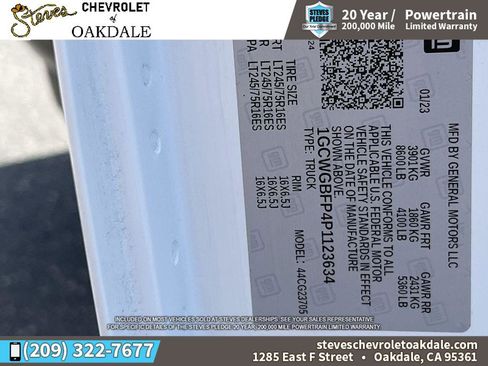 Used 2023 Chevrolet Express 2500 Extended w/ Driver Convenience Package image 32