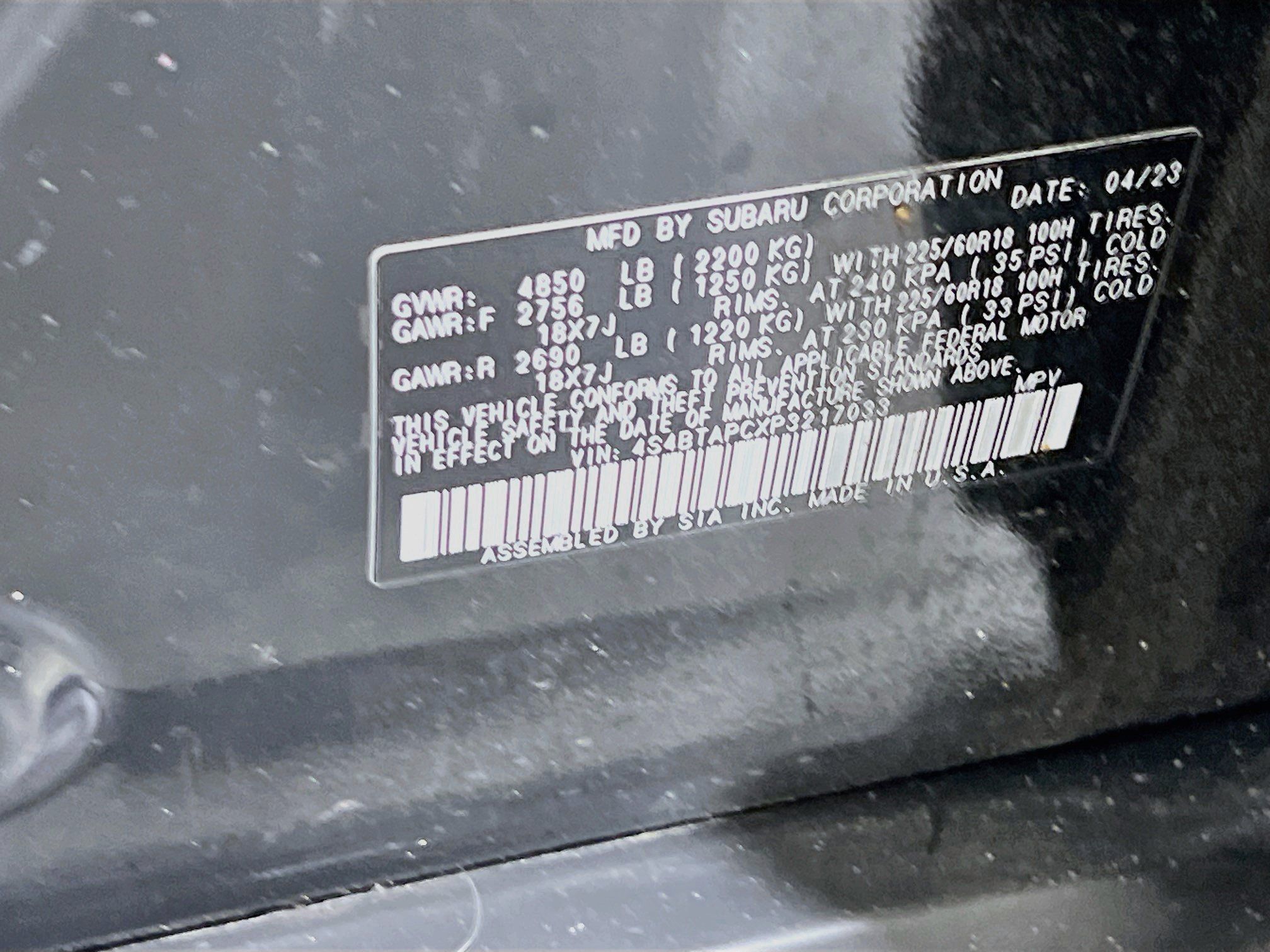 Used 2023 Subaru Outback Touring AWD/4WD image 32