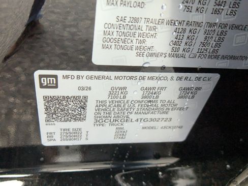 New 2026 Chevrolet Silverado 1500 LTZ w/ LPO, Dark Essentials Package AWD/4WD image 16