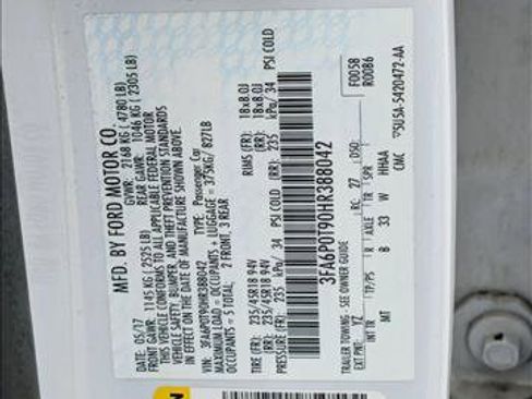 Used 2017 Ford Fusion SE image 27