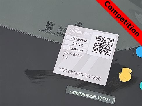 Used 2025 BMW M3 Competition w/ Parking Assistance Package image 25