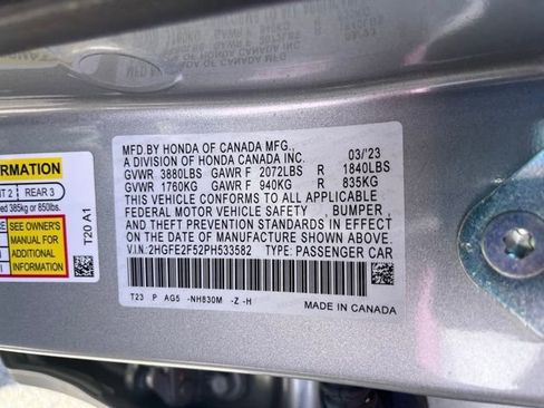 Used 2023 Honda Civic Sport image 14