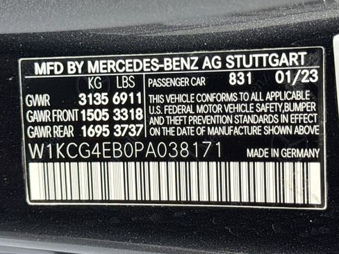 Certified 2023 Mercedes-Benz EQS 580 4MATIC Sedan image 28