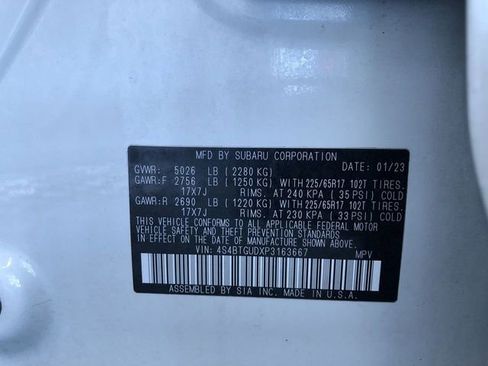 Used 2023 Subaru Outback Wilderness image 34