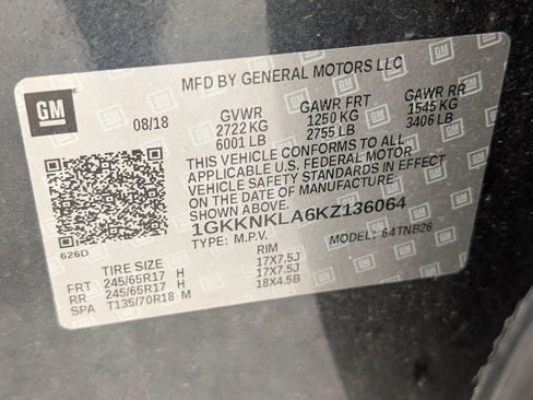 Used 2019 GMC Acadia SLE image 32