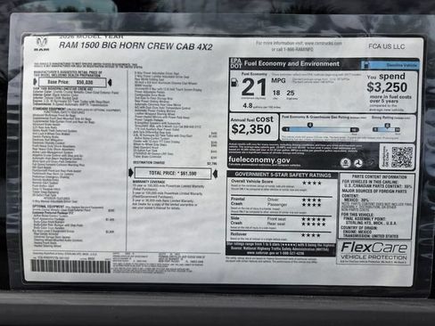 Used 2026 RAM 1500 Big Horn RWD image 3