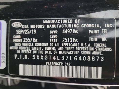 Used 2020 Kia Optima S image 33