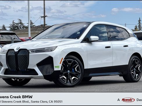 Certified 2024 BMW iX xDrive50 w/ Sport Package AWD/4WD image 1