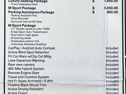 Used 2022 BMW X7 xDrive40i w/ M Sport Package
