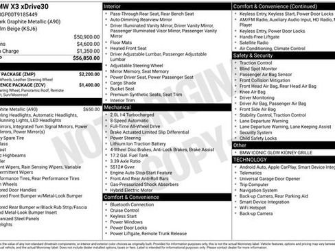 Used 2026 BMW X3 xDrive30 w/ M Sport Package image 21