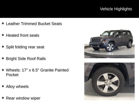 Used 2017 Jeep Patriot High Altitude FWD image 32