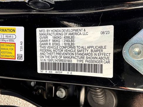 Used 2024 Honda Civic EX-L image 33