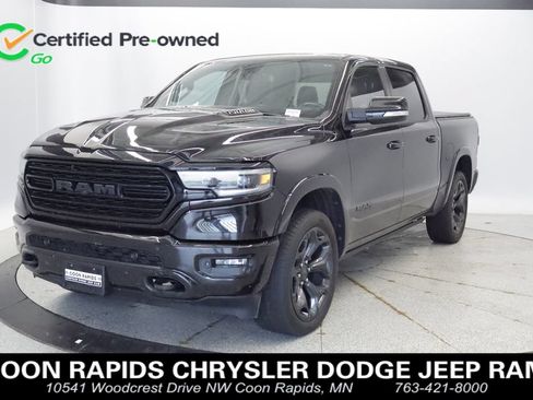 Certified 2020 RAM 1500 Limited w/ Black Appearance Package AWD/4WD image 1