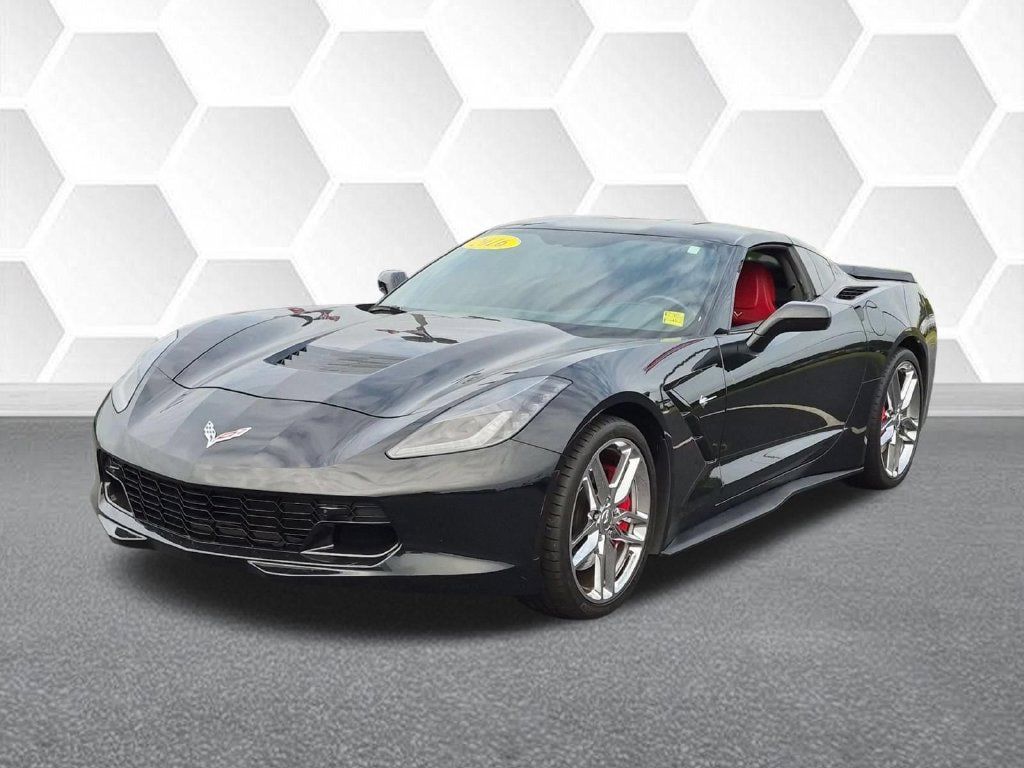 Used 2016 Chevrolet Corvette Stingray Coupe w/ 2LT Preferred Equipment Group RWD image 7