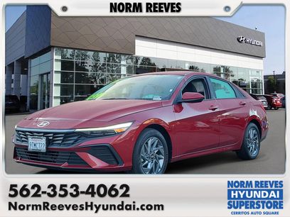 Certified 2025 Hyundai Elantra Blue